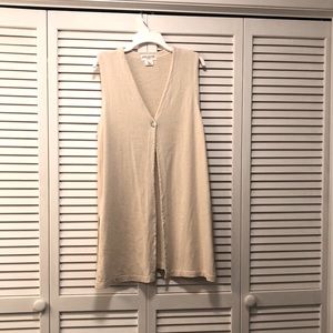 Jones New York Sport Silk Vest Sz L